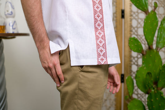 Guayabera Tejas - University of Texas Longhorns colors