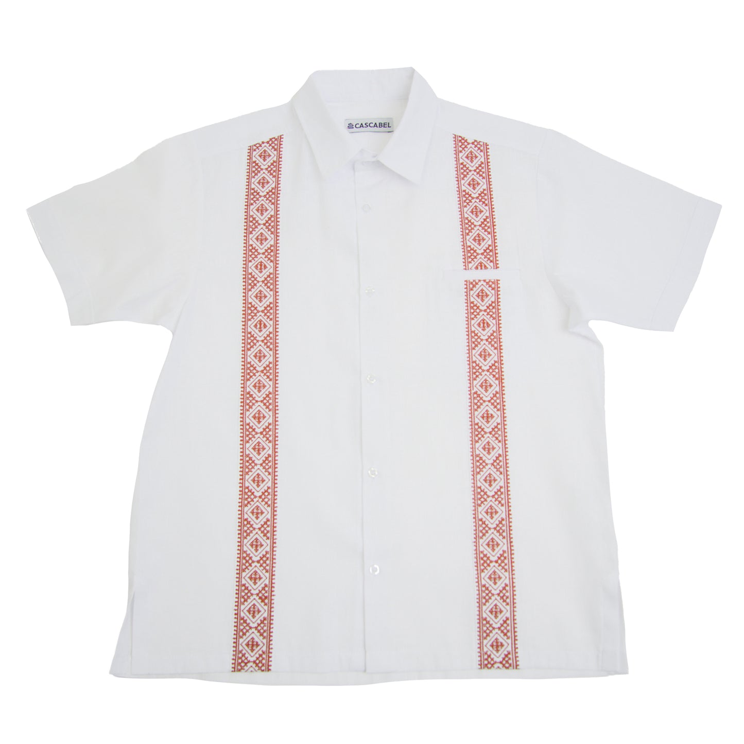 Guayabera Tejas - University of Texas Longhorns colors