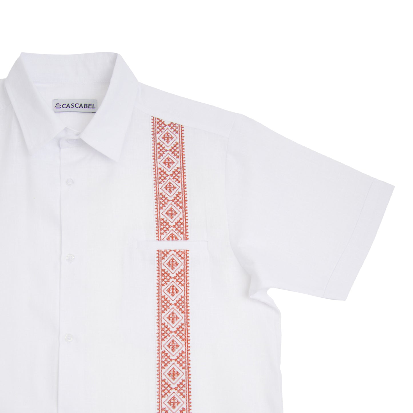 Guayabera Tejas - University of Texas Longhorns colors