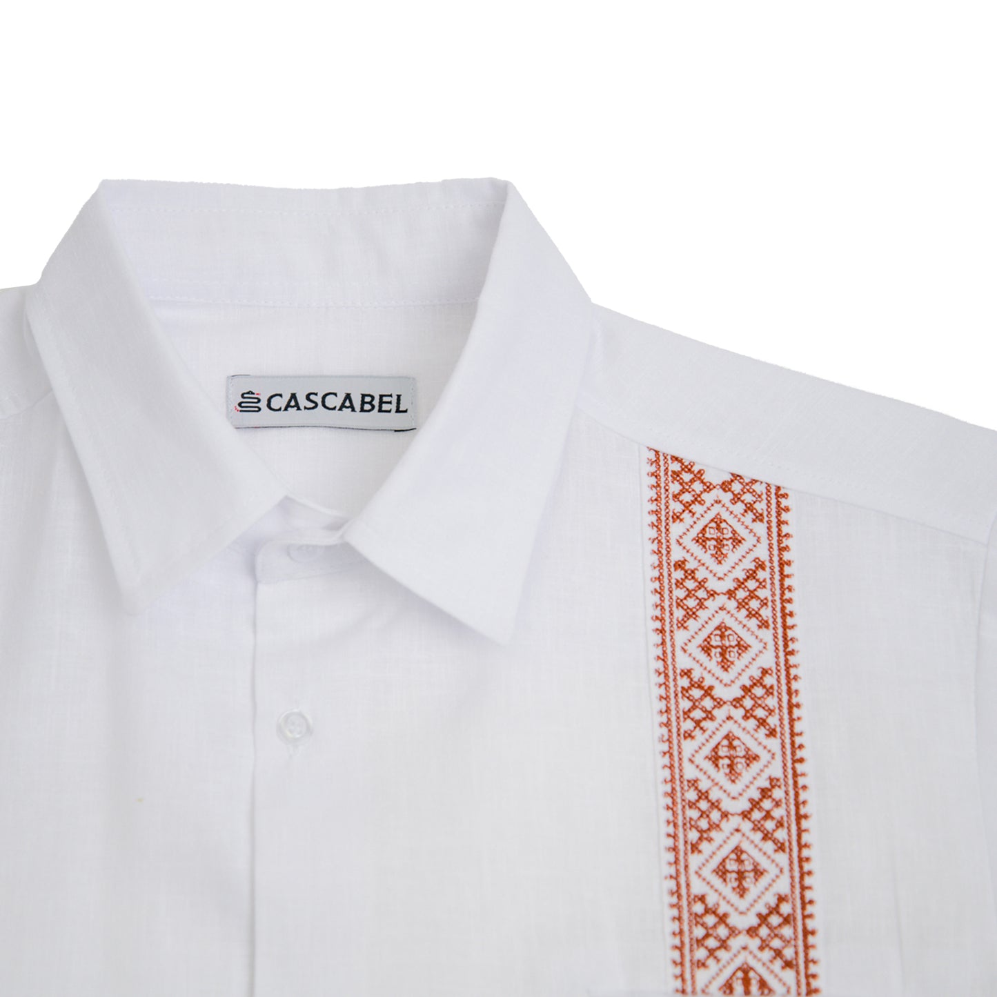 Guayabera Tejas - University of Texas Longhorns colors